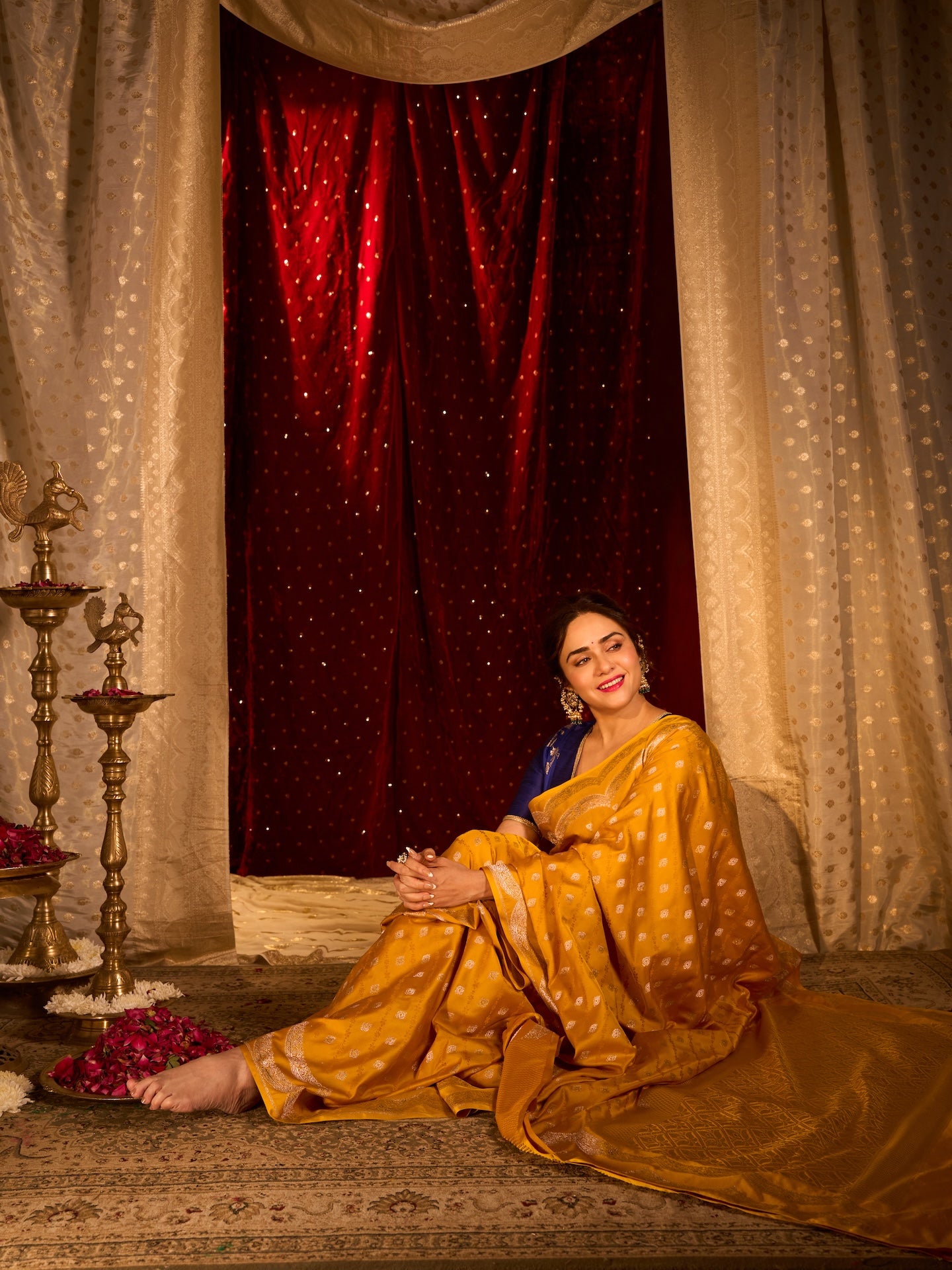 Kanakshi | Mashru Silk