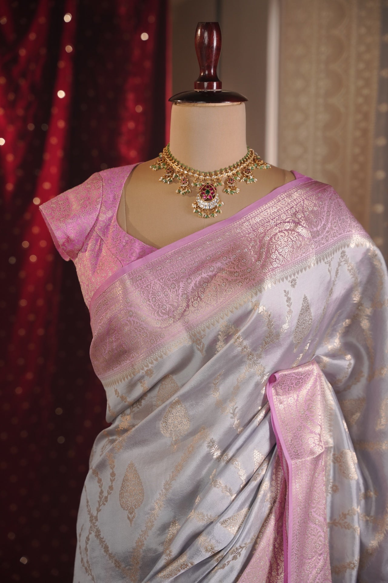 Indira |  Pure Dupion Silk