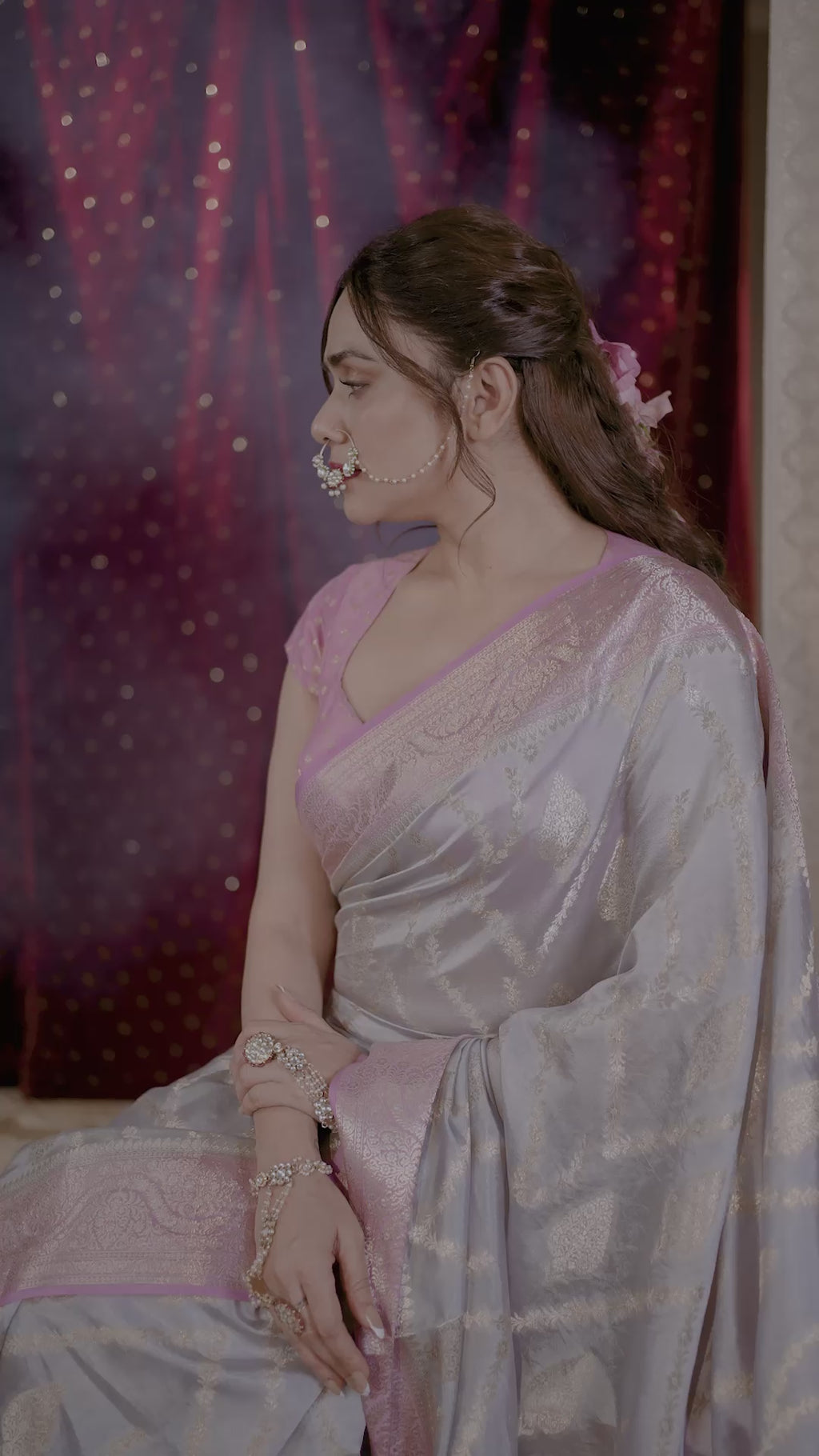 Indira |  Pure Dupion Silk