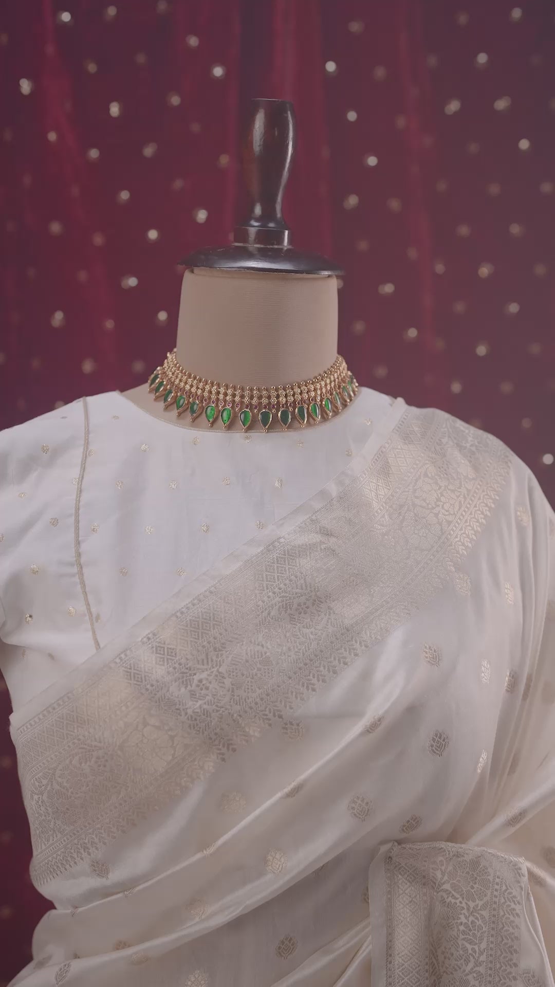 Chandra Prabha |  Pure Dupion Silk